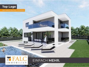 Villa mit Fitnessraum, Sauna und Pool - FALC Immobilien Heilbronn